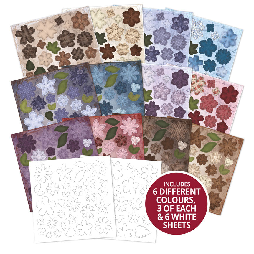 Build-a-Bouquet Vintage Petals Die-Cut Pad