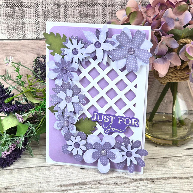 Build-a-Bouquet Vintage Petals Die-Cut Pad