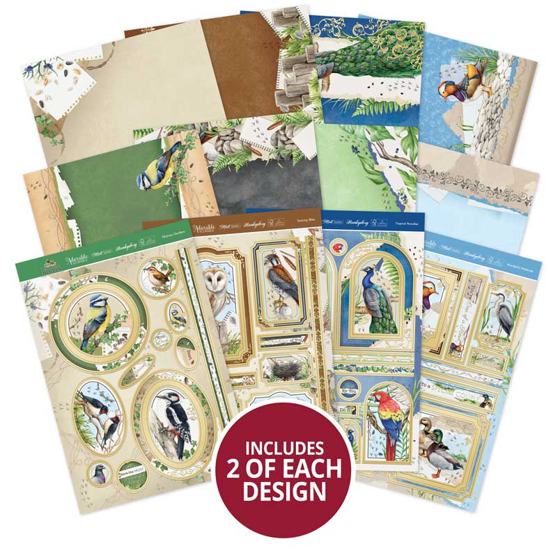 Botanical Birds Luxury Topper Collection