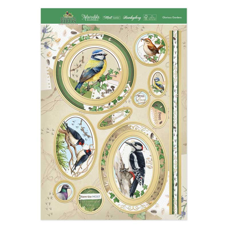 Glorious Gardens Luxury Topper Set