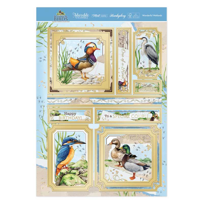 Wonderful Wetlands Luxury Topper Set