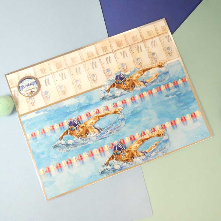 Brilliant Backgrounds - Good Sport 8" x 8" Paper Pad