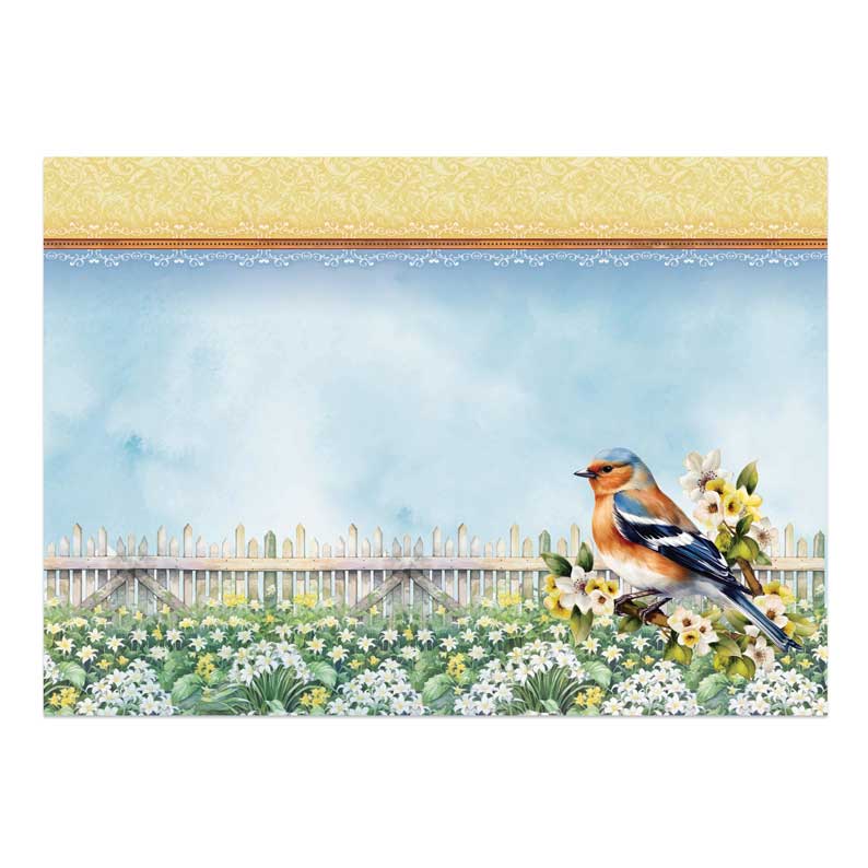 Beautiful Birds Deco-Large Set - Charming Chaffinch