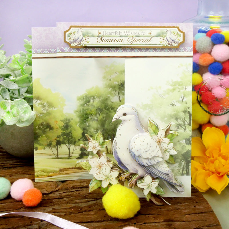 Beautiful Birds Deco-Large Set - Delightful Dove