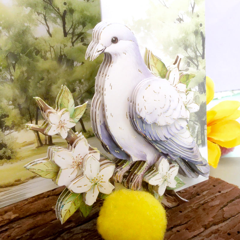 Beautiful Birds Deco-Large Set - Delightful Dove