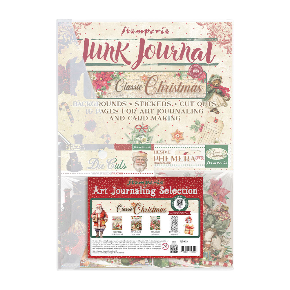 Art Journaling Selection - Classic Christmas