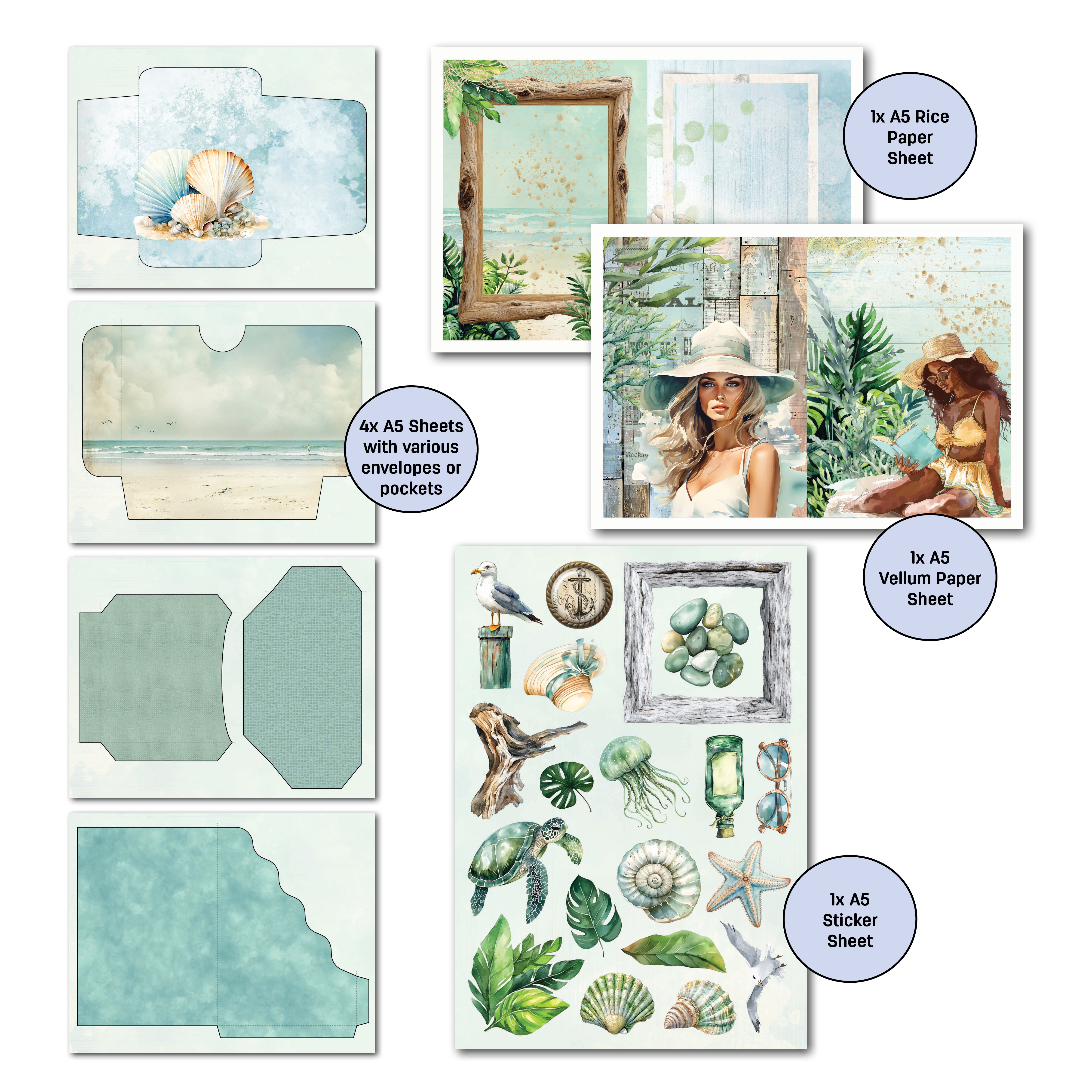 3Quarter Designs Beachside Life - Gimme More Pack