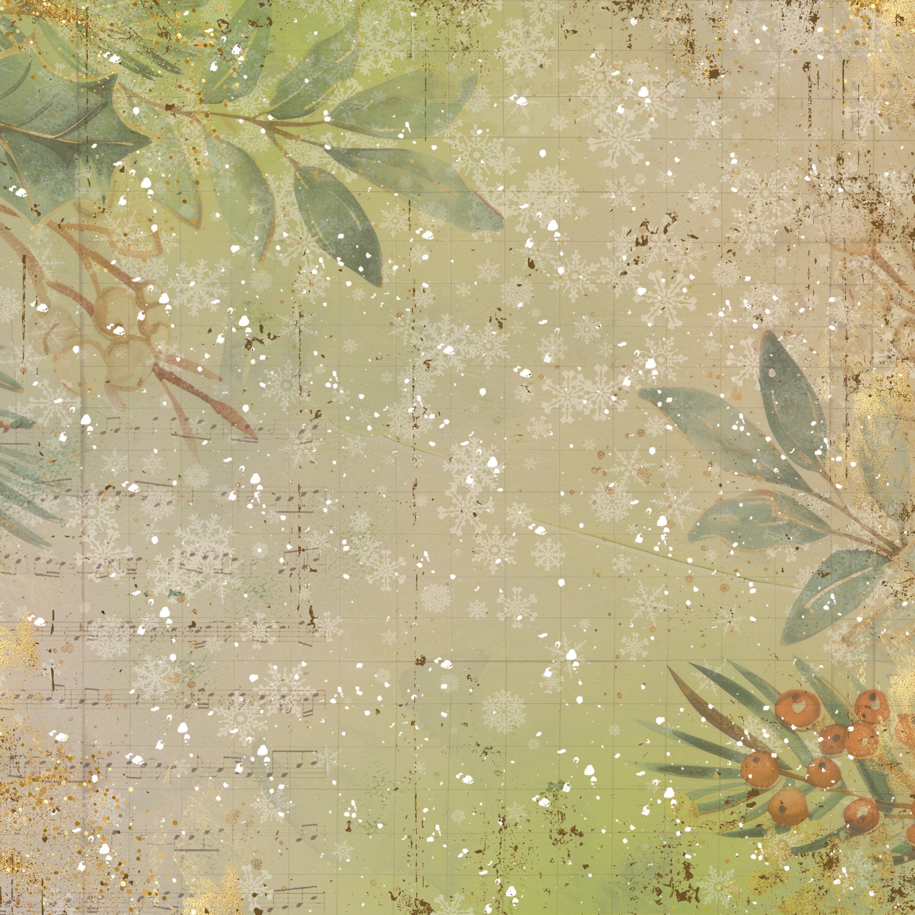 Christmas by Candlelight 6” x 6” Paper Pad