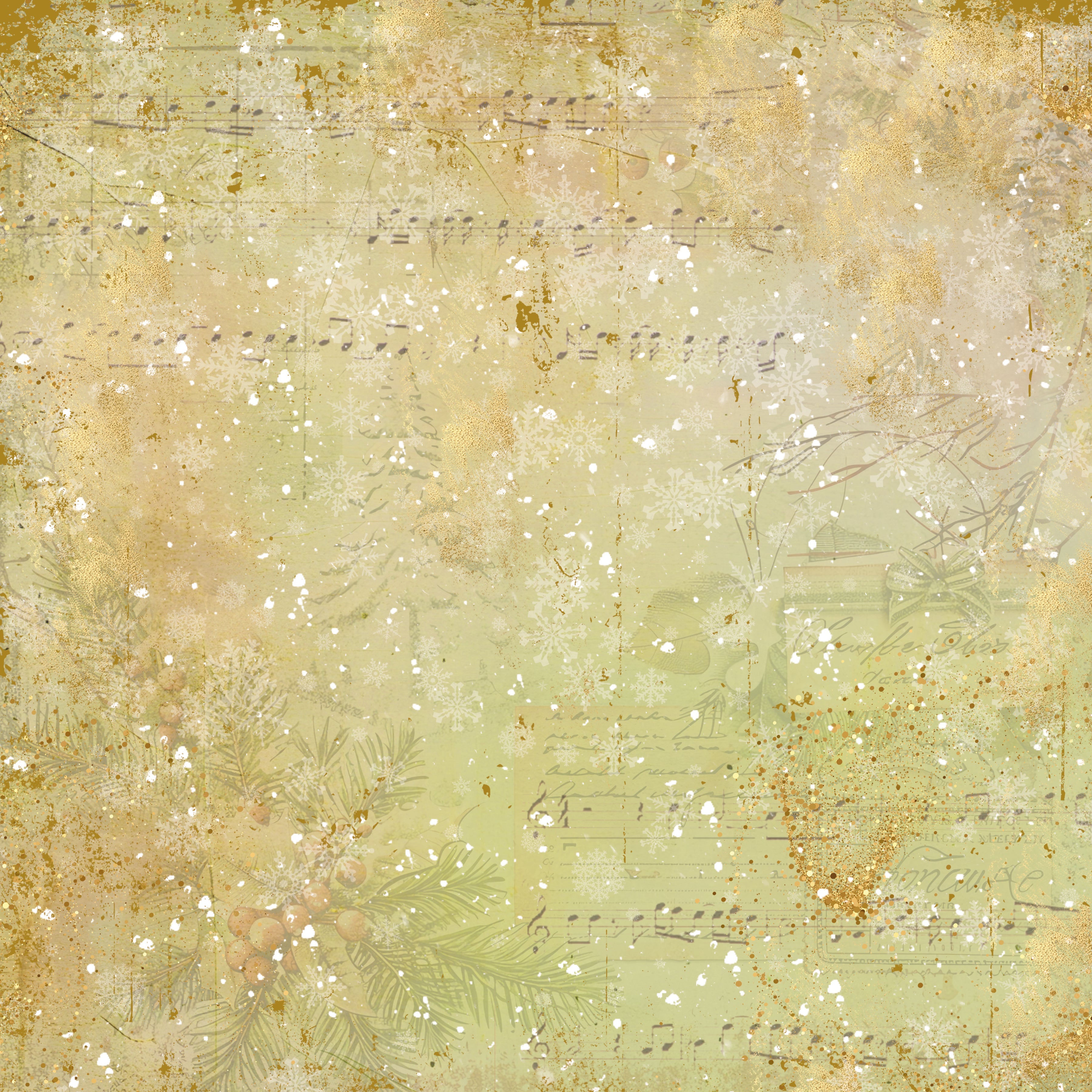 Christmas by Candlelight 6” x 6” Paper Pad