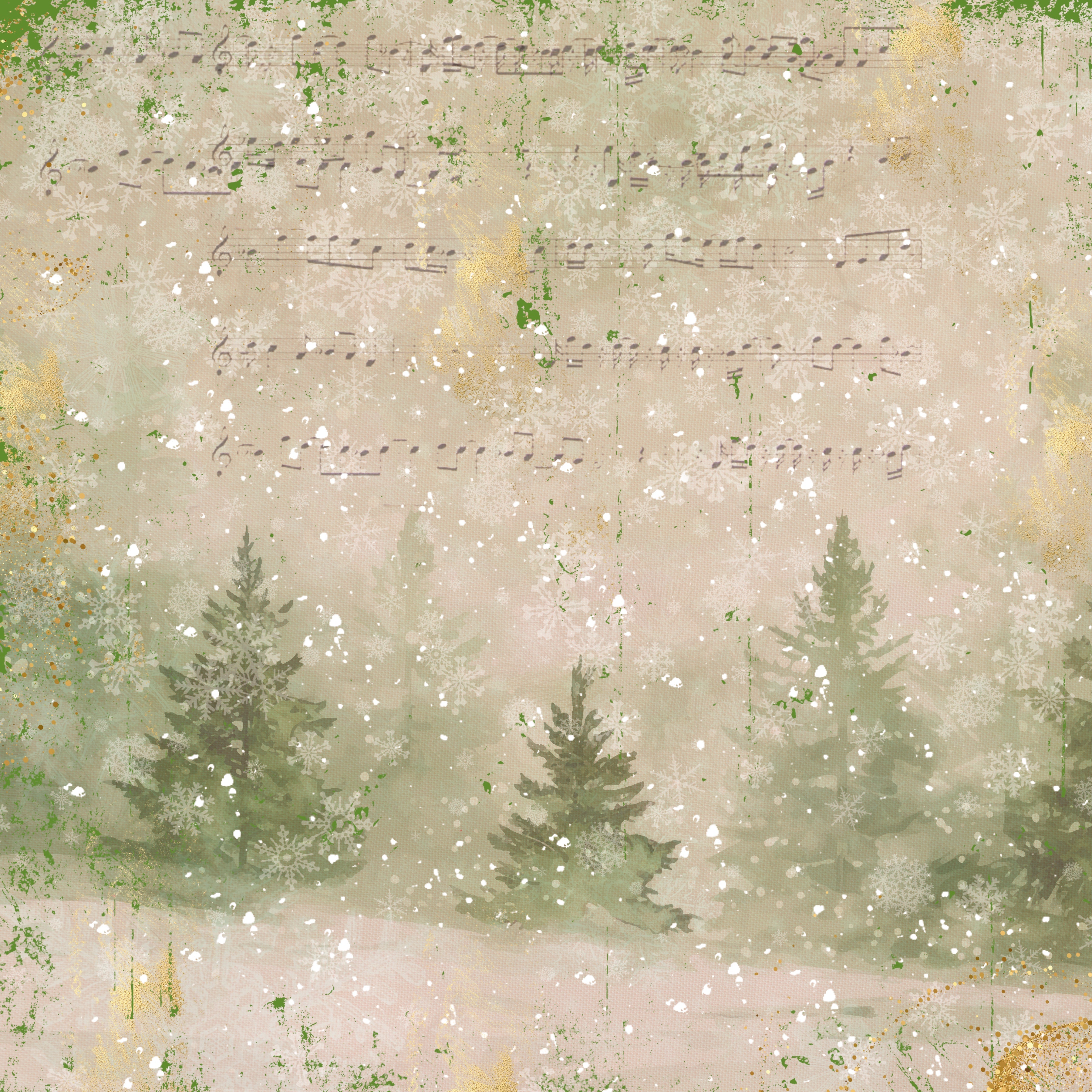 Christmas by Candlelight 6” x 6” Paper Pad