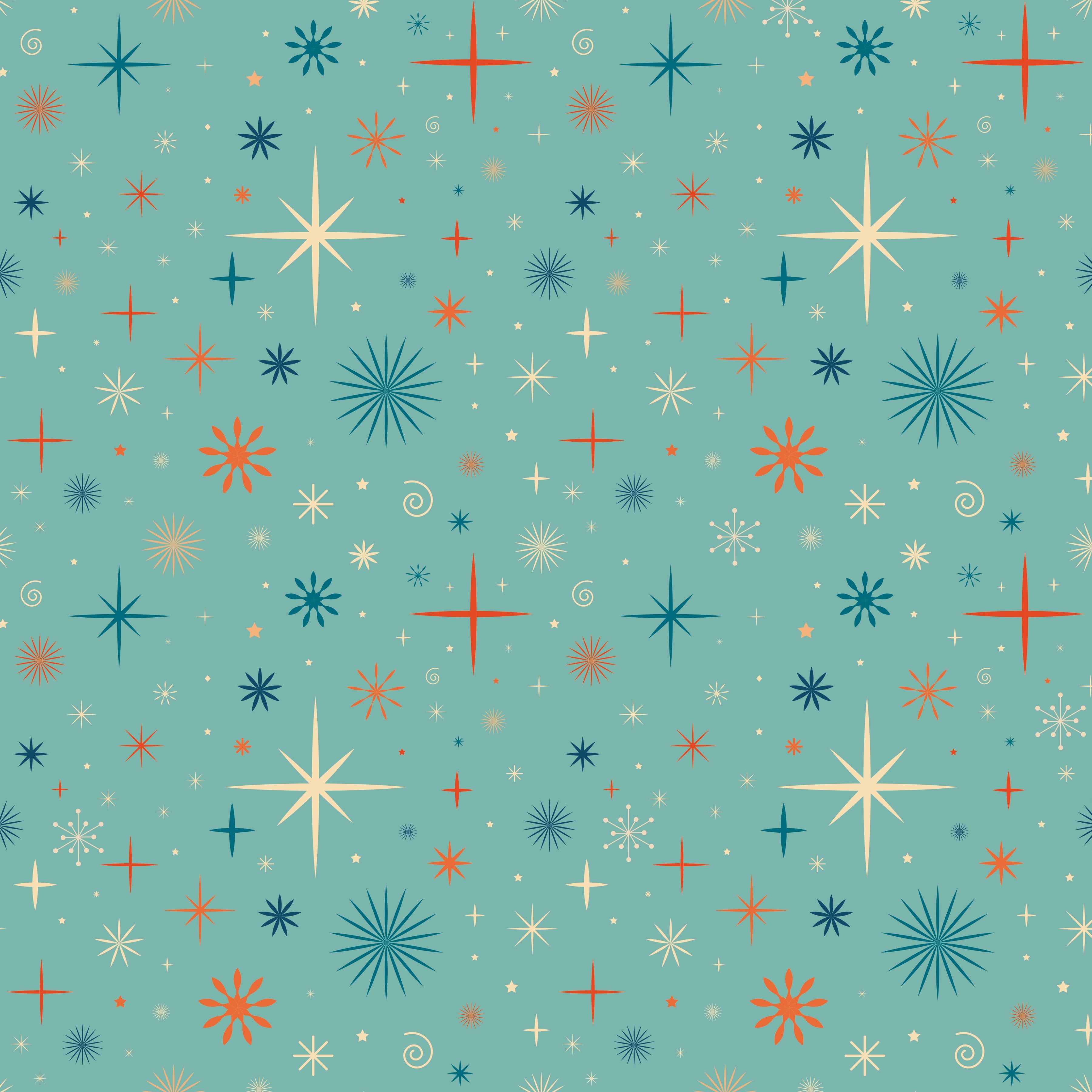 Crafter's Companion Retro Christmas Collection 12" x12' Pad