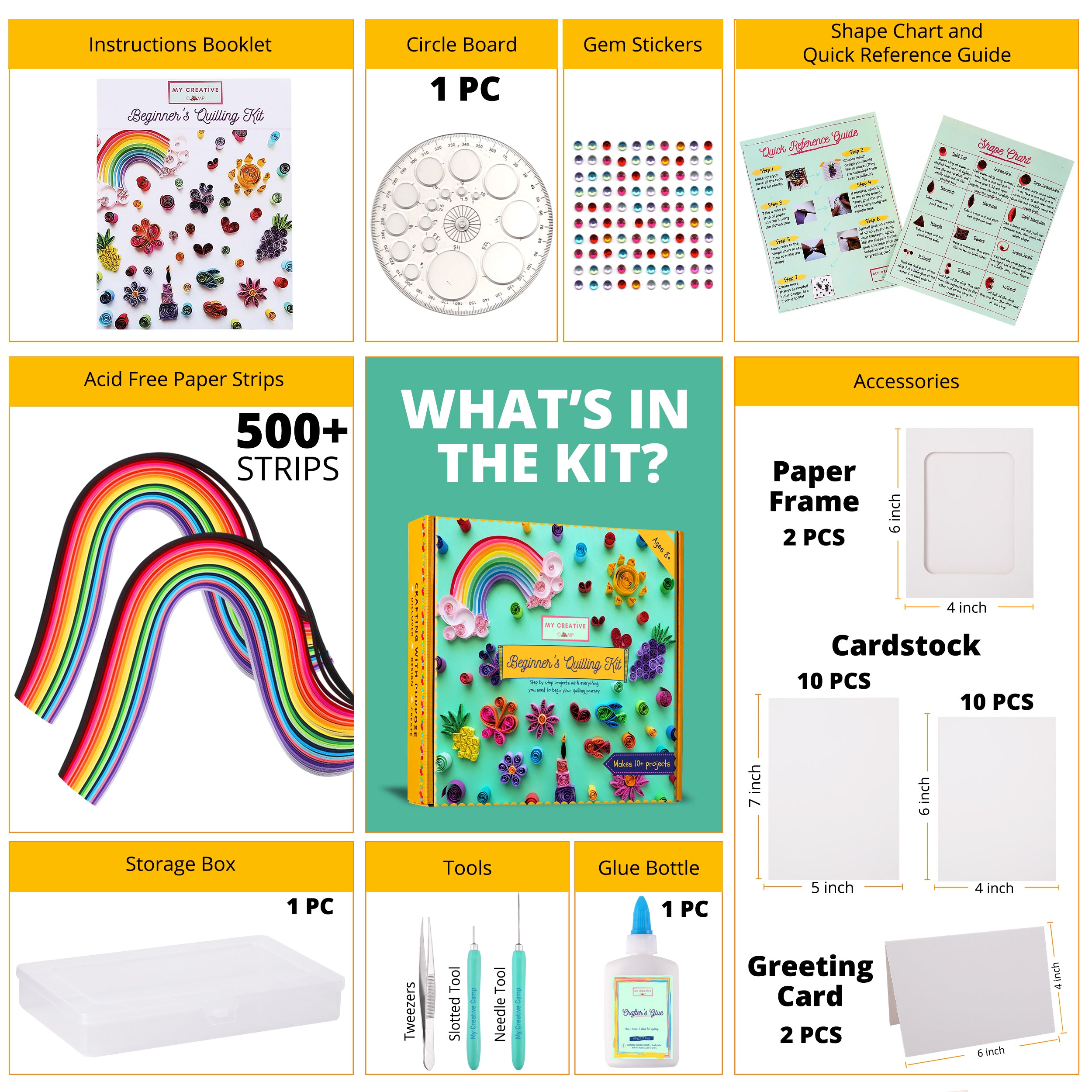 My Creative Camp Beginner's Quilling Kit