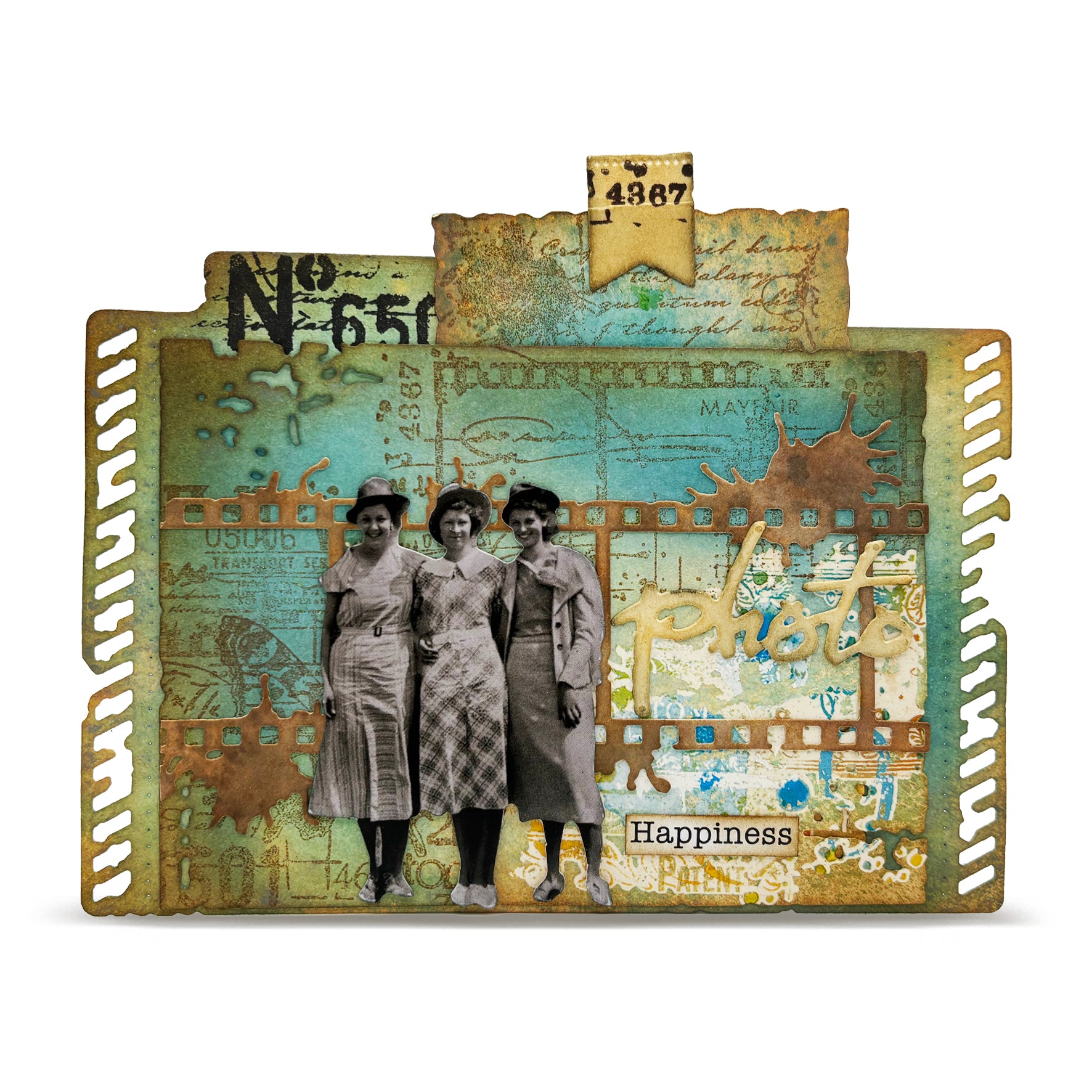 AALL and Create - Die-Cutting Die Set - Striped Splash