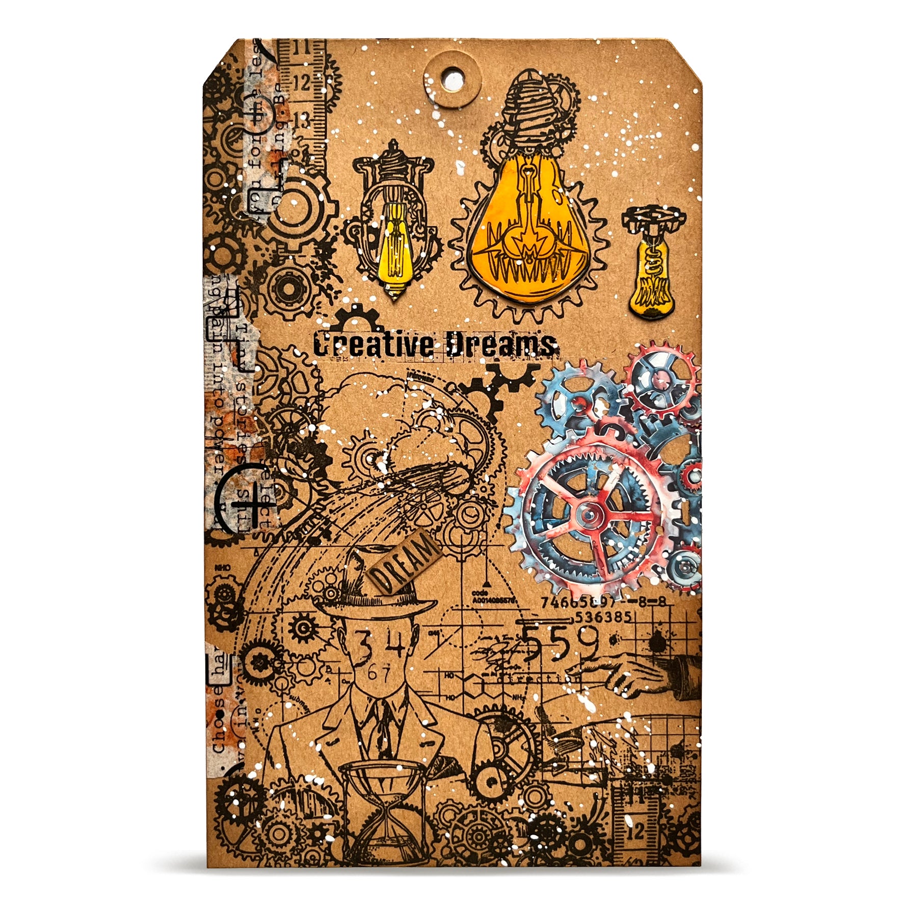 AALL and Create - A6 - Stamp Set - Faceless Time