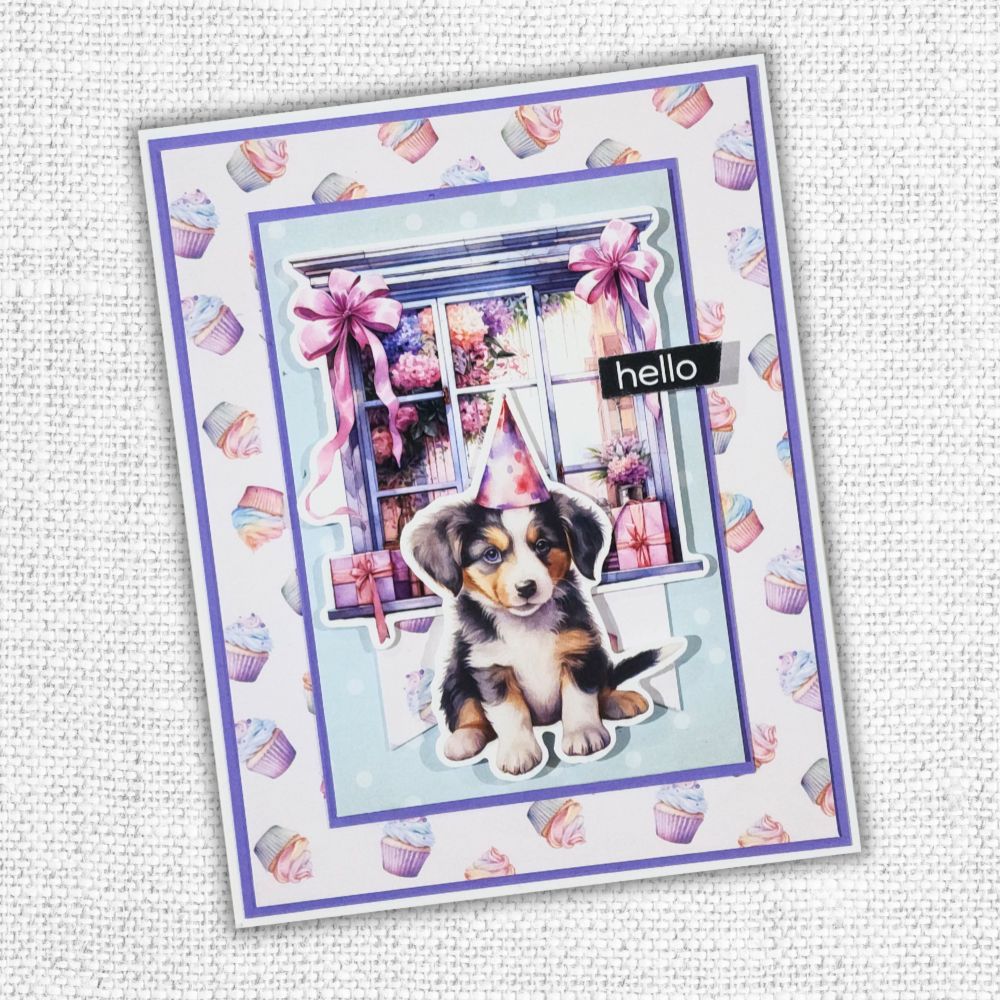 Birthday Fun Tags & Tickets Embossed Die Cuts 33309