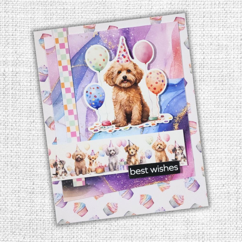 Birthday Fun Tags & Tickets Embossed Die Cuts 33309
