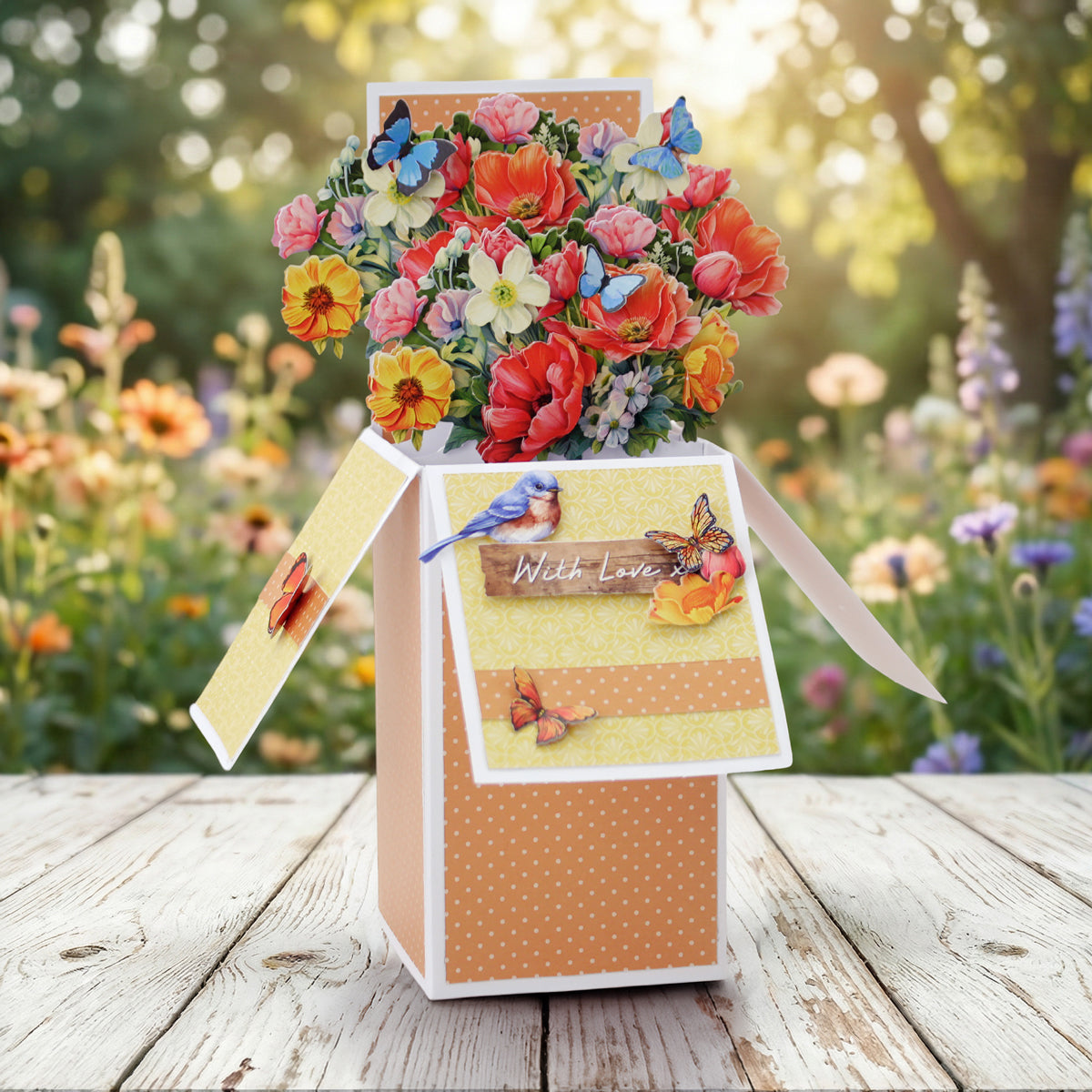 Katy Sue Blooming Box Bouquets, Pop Up Card Making Kit