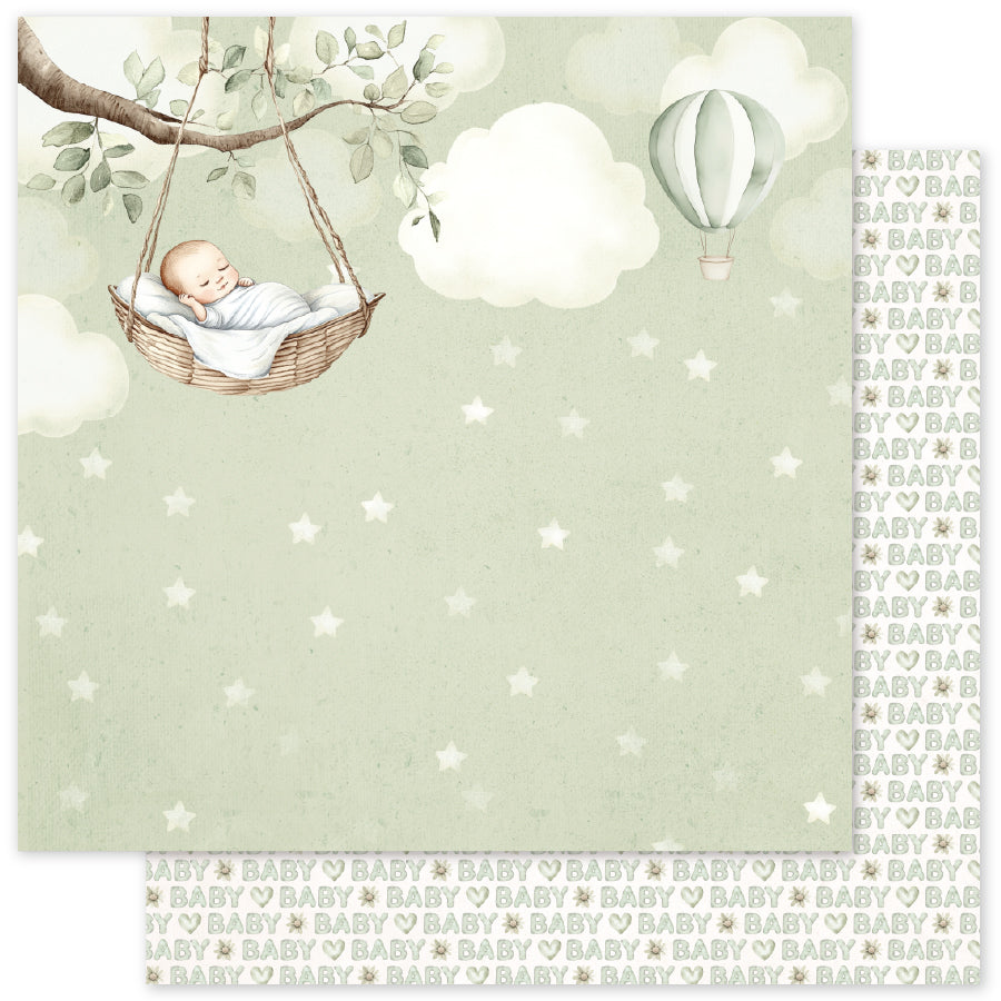 Boho Baby B 12x12 Paper (12pc Bulk Pack) 35077