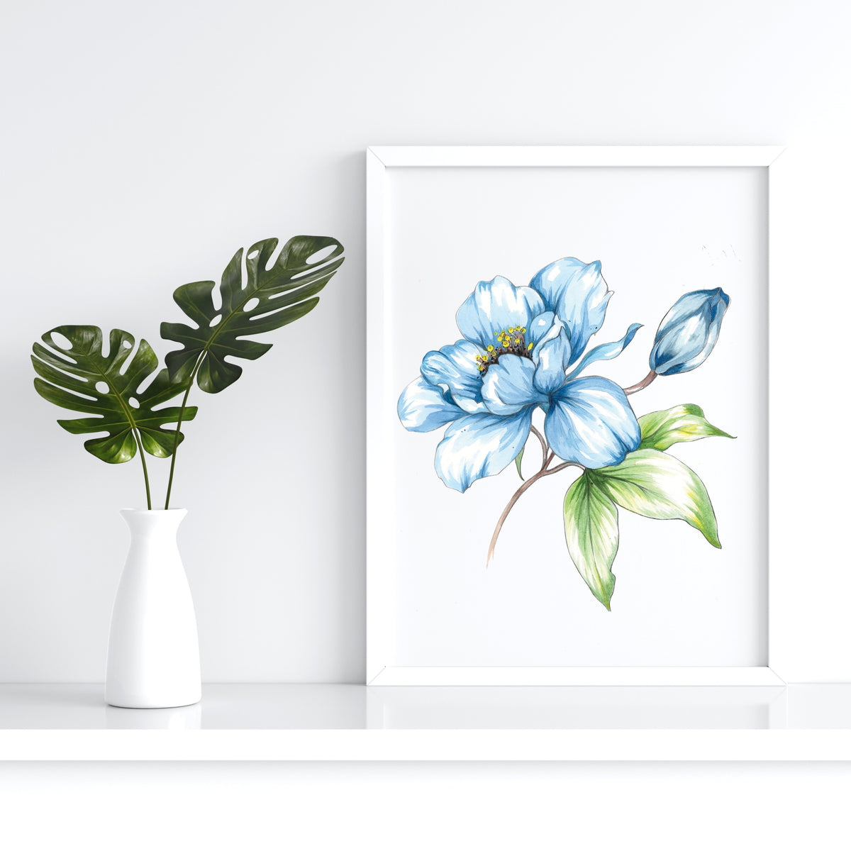 Willow Wolfe - Watercolor Workbook: Bold Florals by Willow & Nya Wolfe