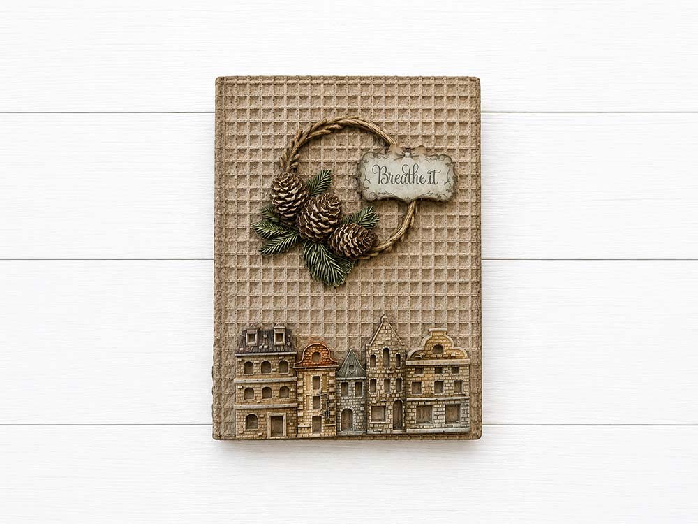 Silicon Mould Designs A5 For Art And Craft - Christmas Garlands