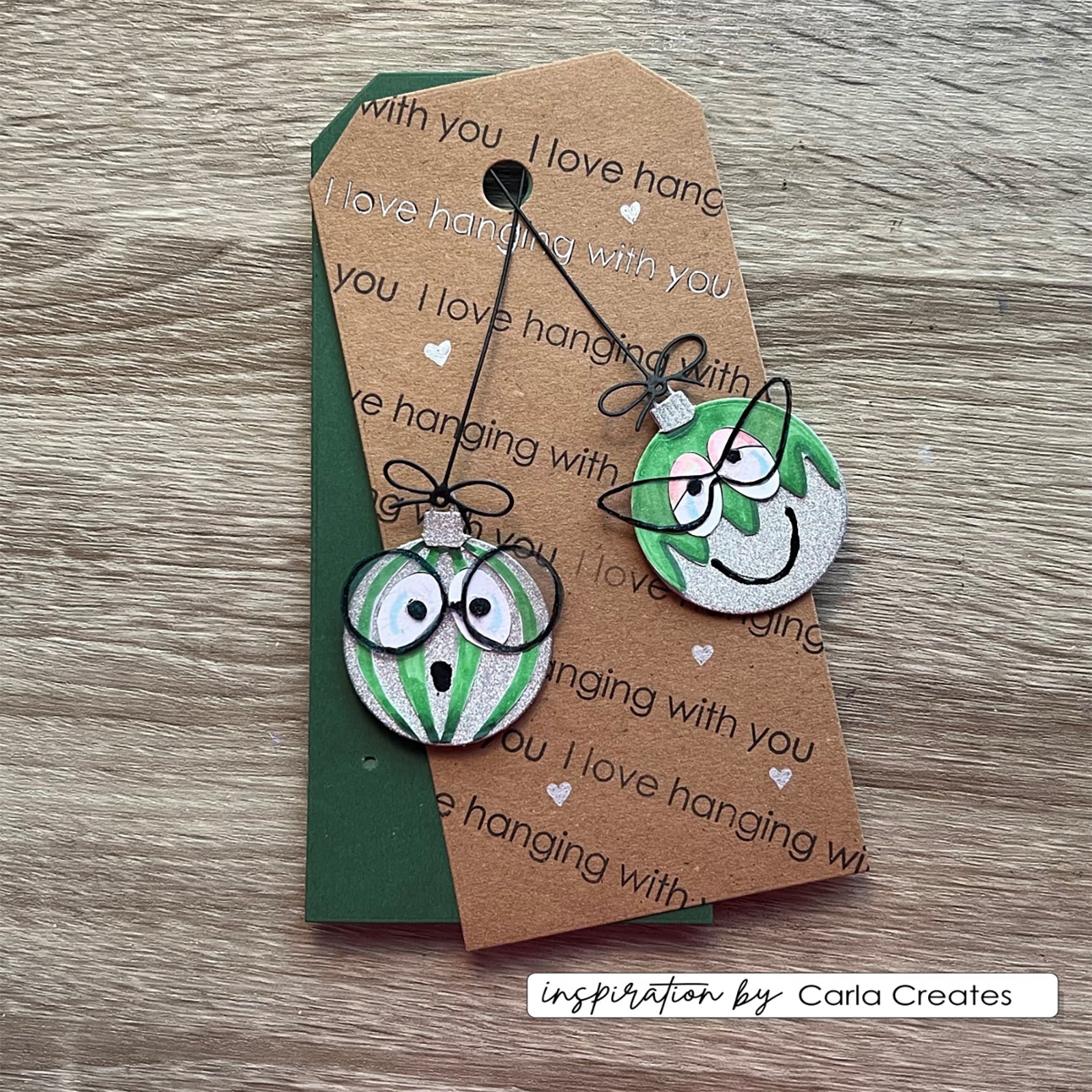 Vaessen Creative • Clear Stamps Christmas Baubles 1 12pcs