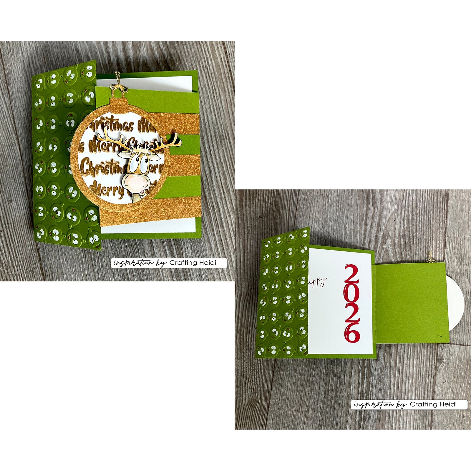 Vaessen Creative • Embossing Folder Christmas Baubles