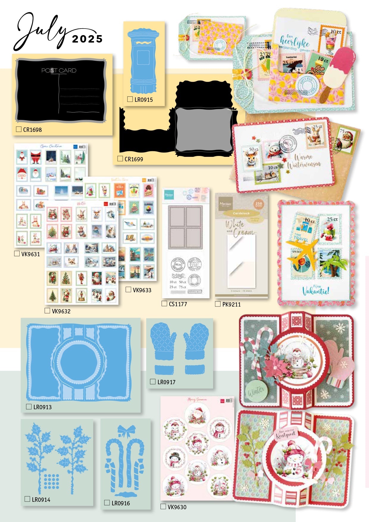 Marianne Design The Collection #151 July 2025