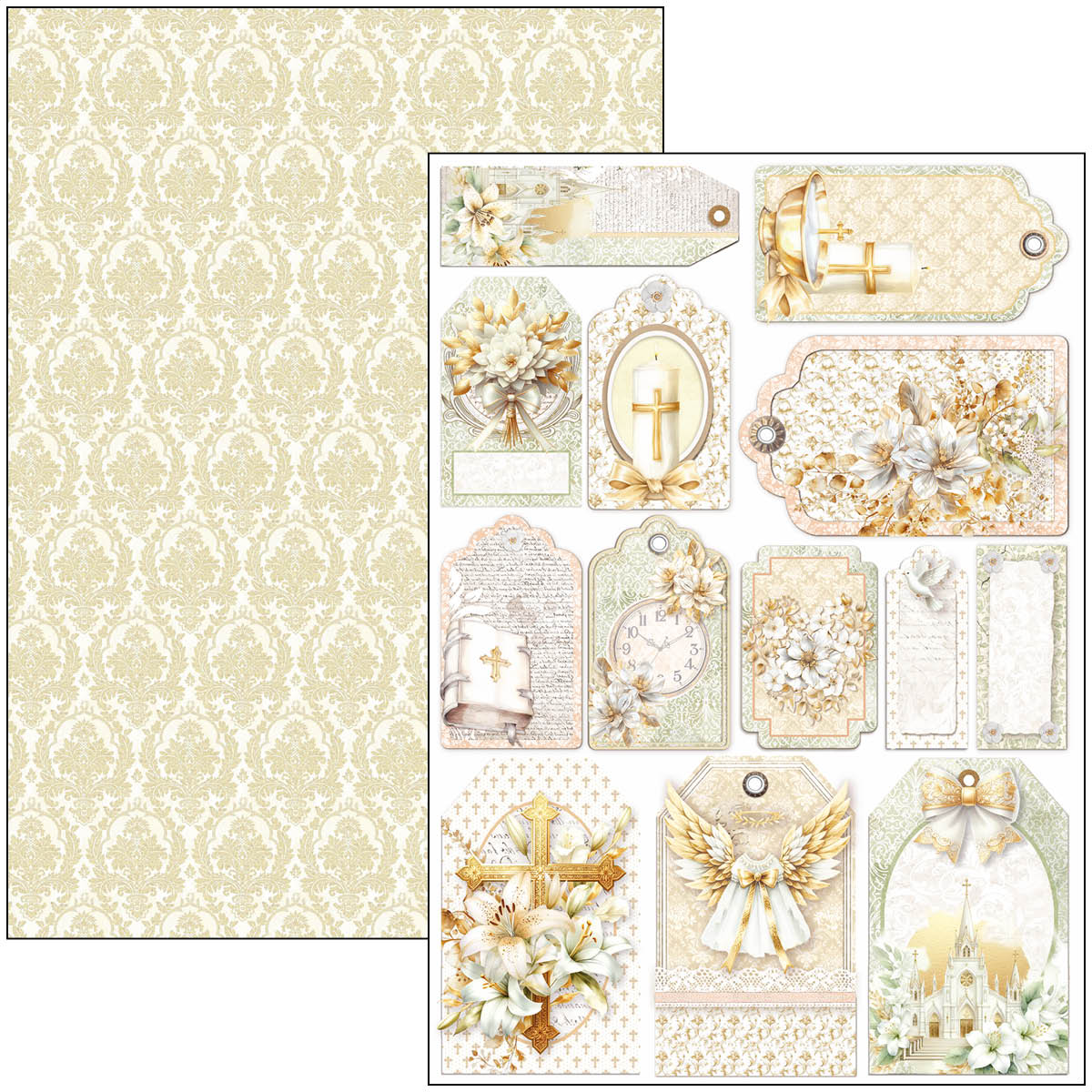 Blessing Day Creative Pad A4 9/Pkg