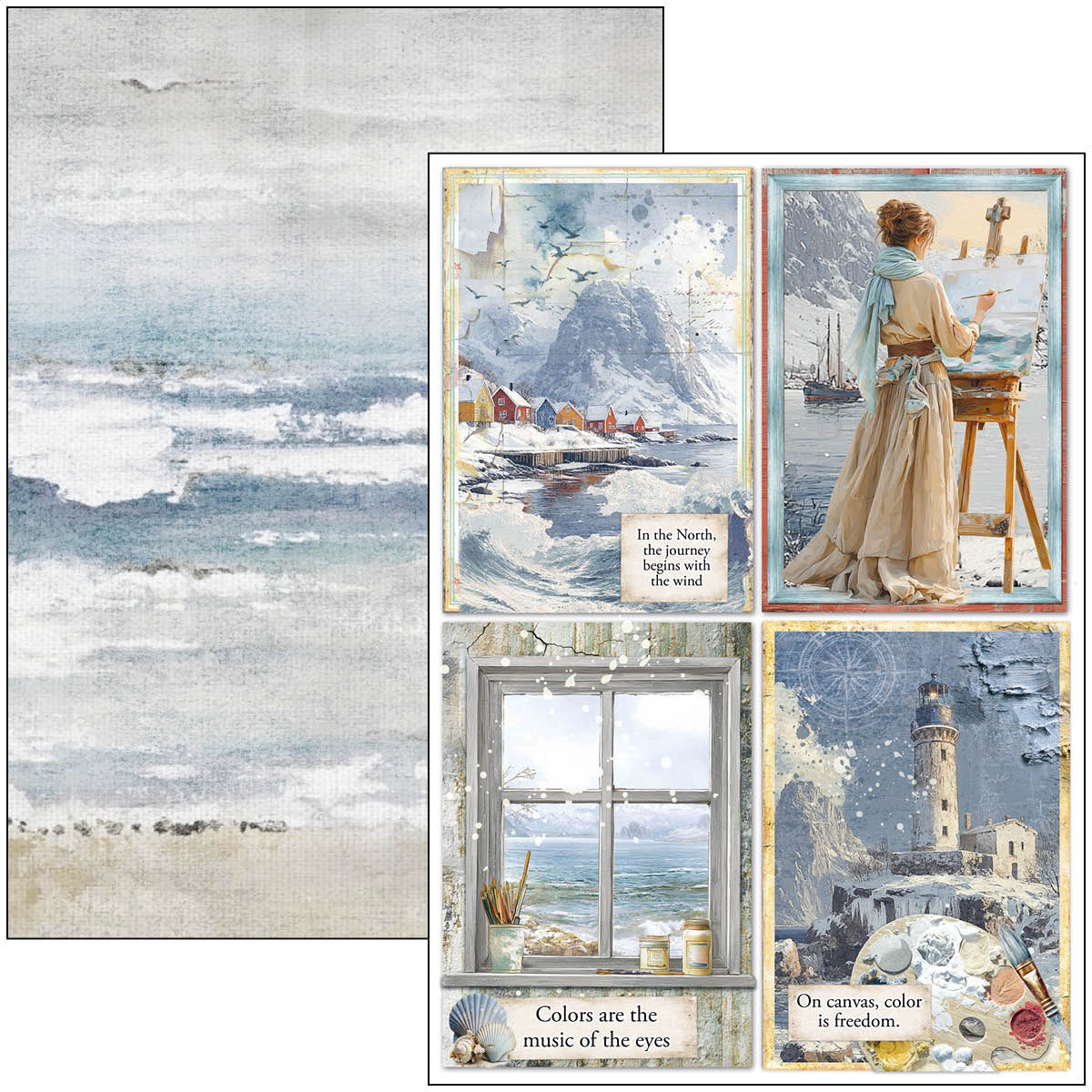 An Artist Journey Creative Pad A4 9/Pkg