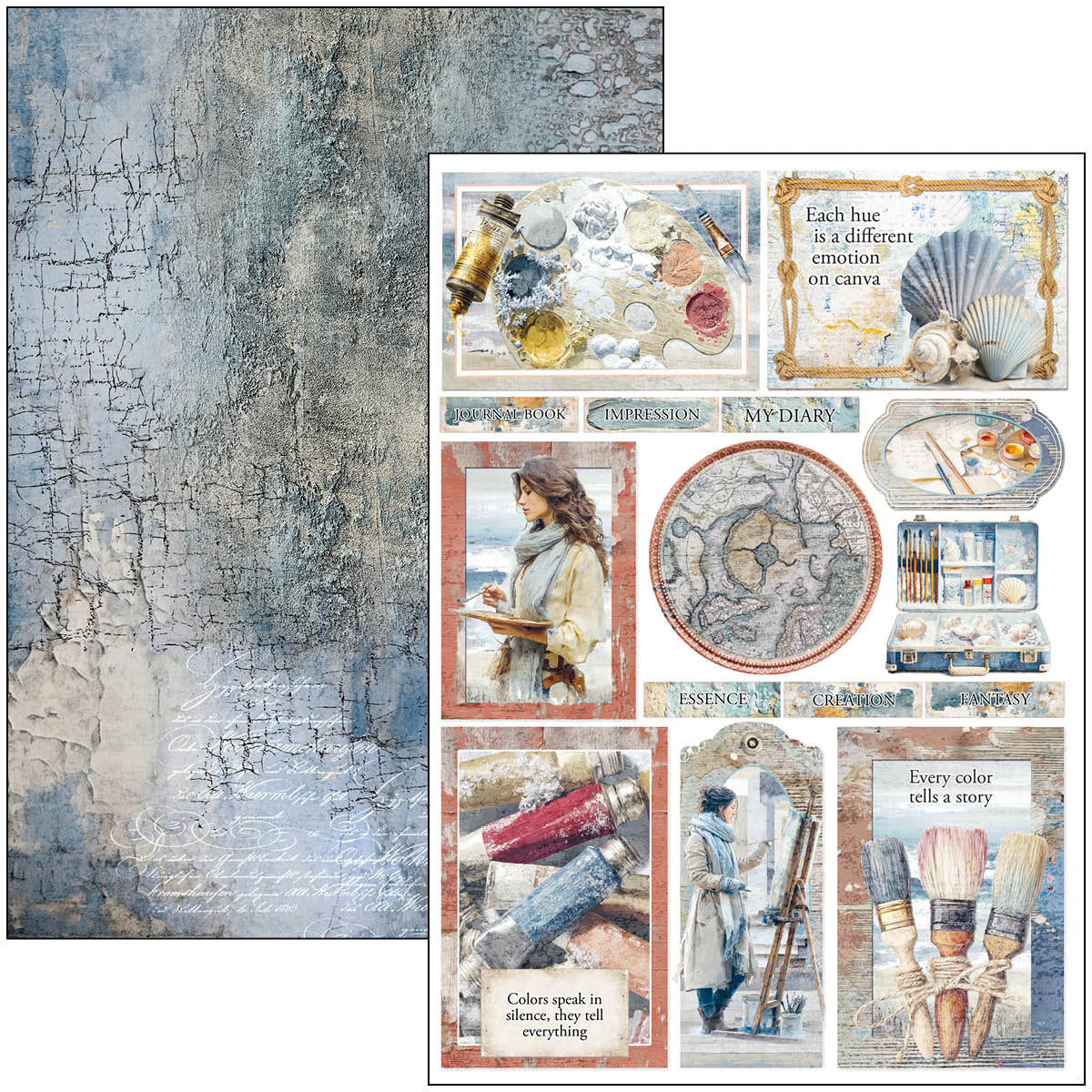An Artist Journey Creative Pad A4 9/Pkg