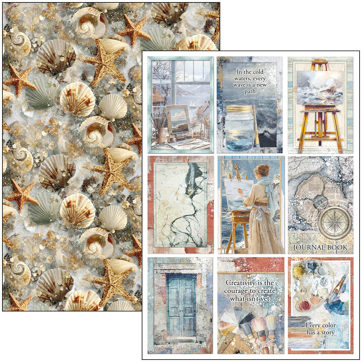 An Artist Journey Creative Pad A4 9/Pkg