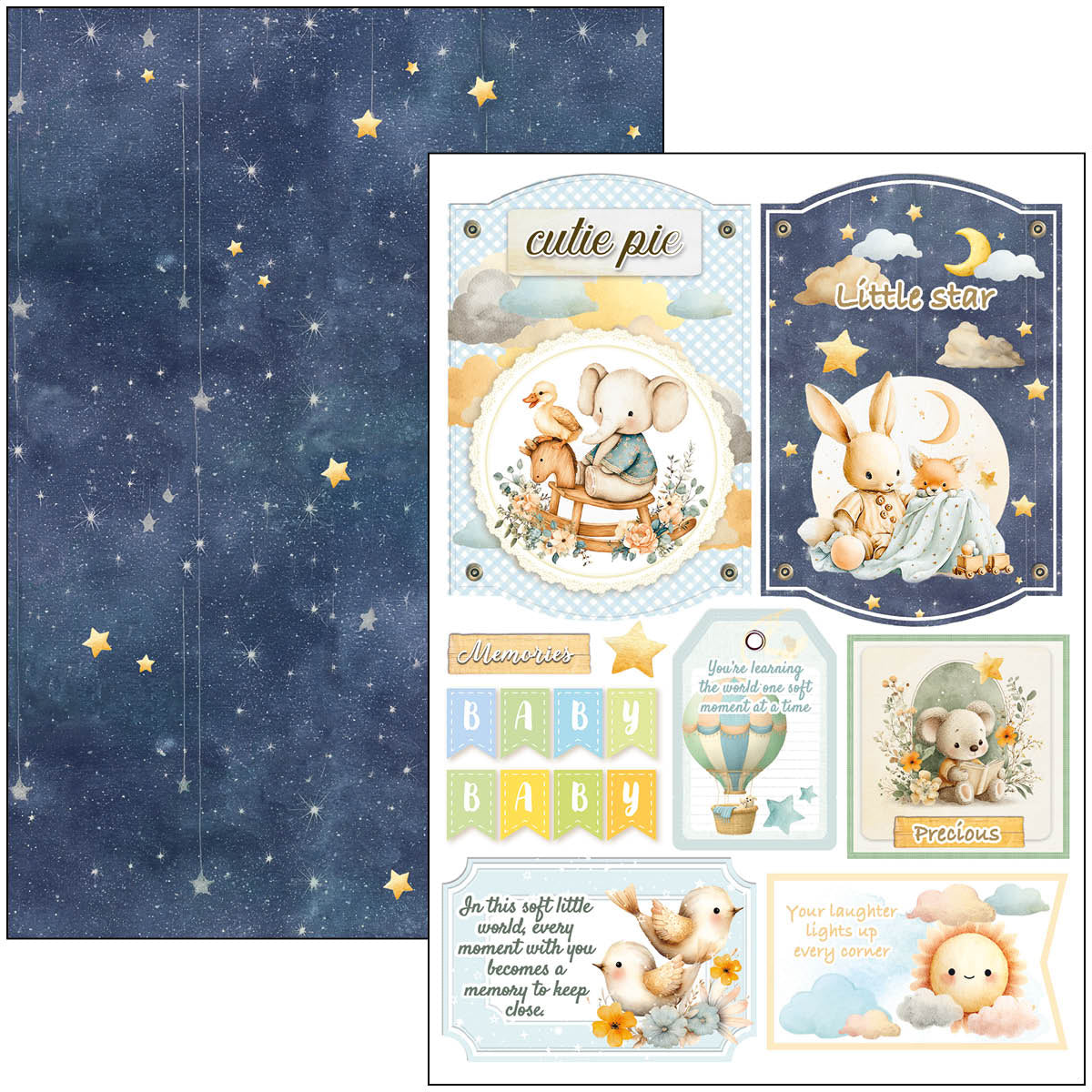 Lunibloom Creative Pad A4 9/Pkg