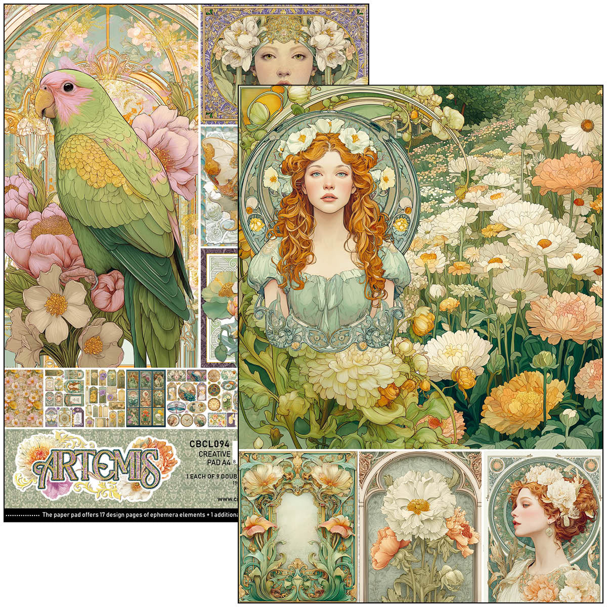 Artemis Creative Pad A4 9/Pkg