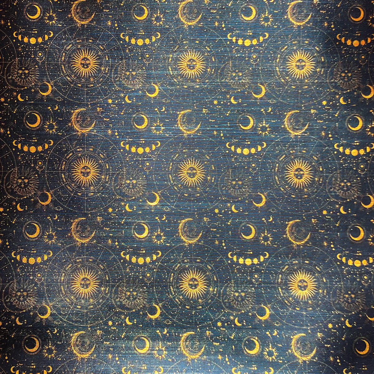 Deluxe Celestial Paper Gold 6"x6" 5/Pkg