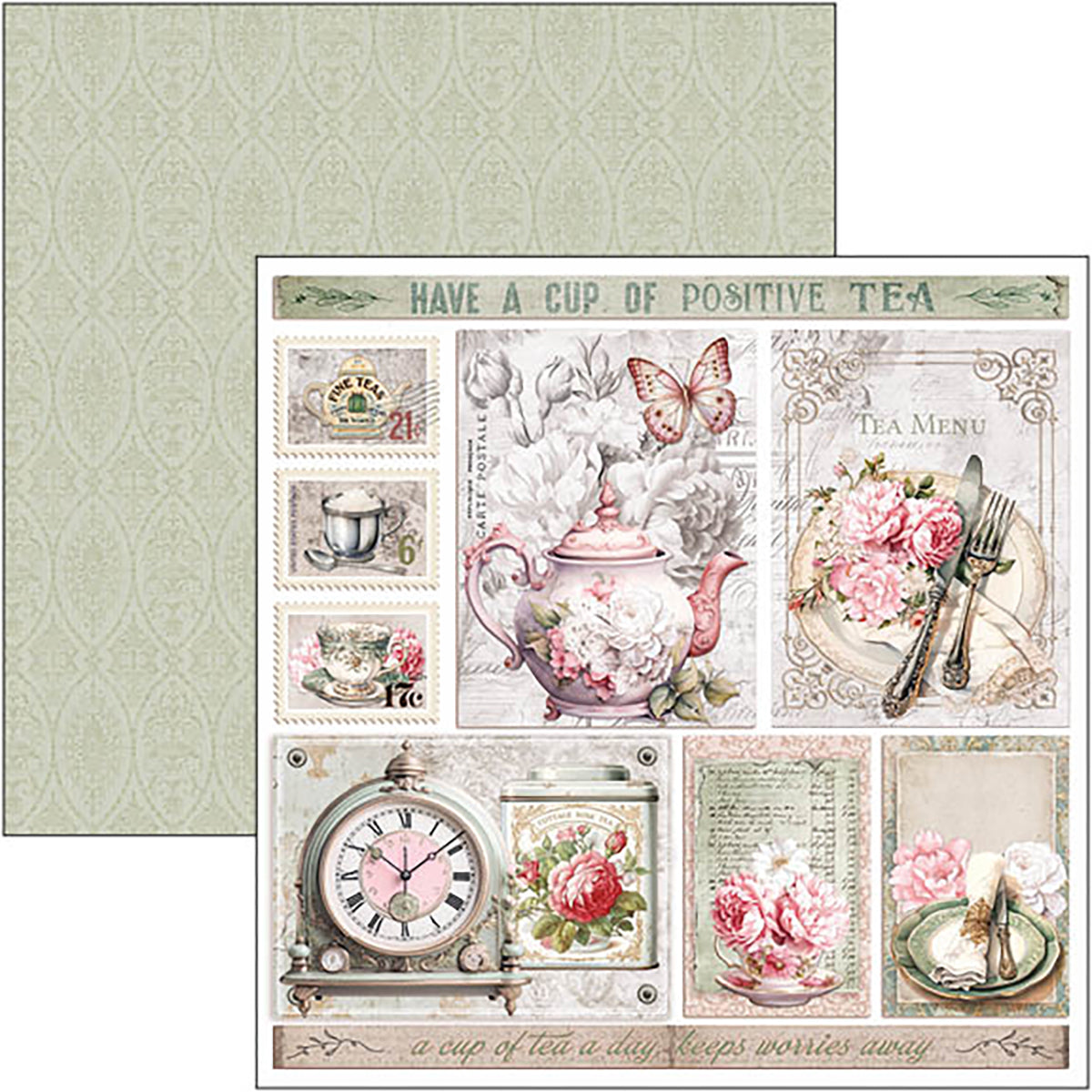 Timeless Moments Pad 8"x8" 12/Pkg