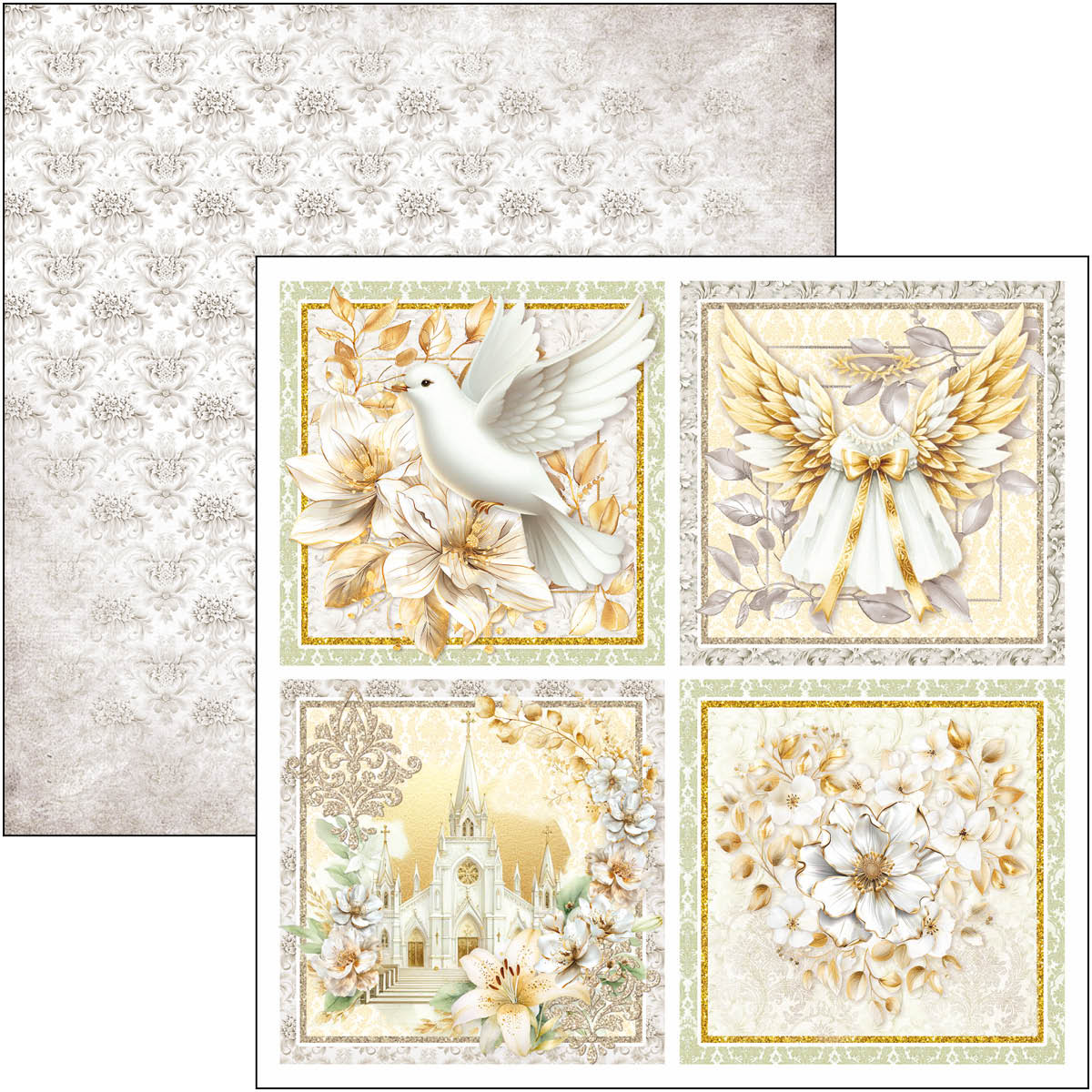 Blessing Day Pad 8"x8" 12/Pkg