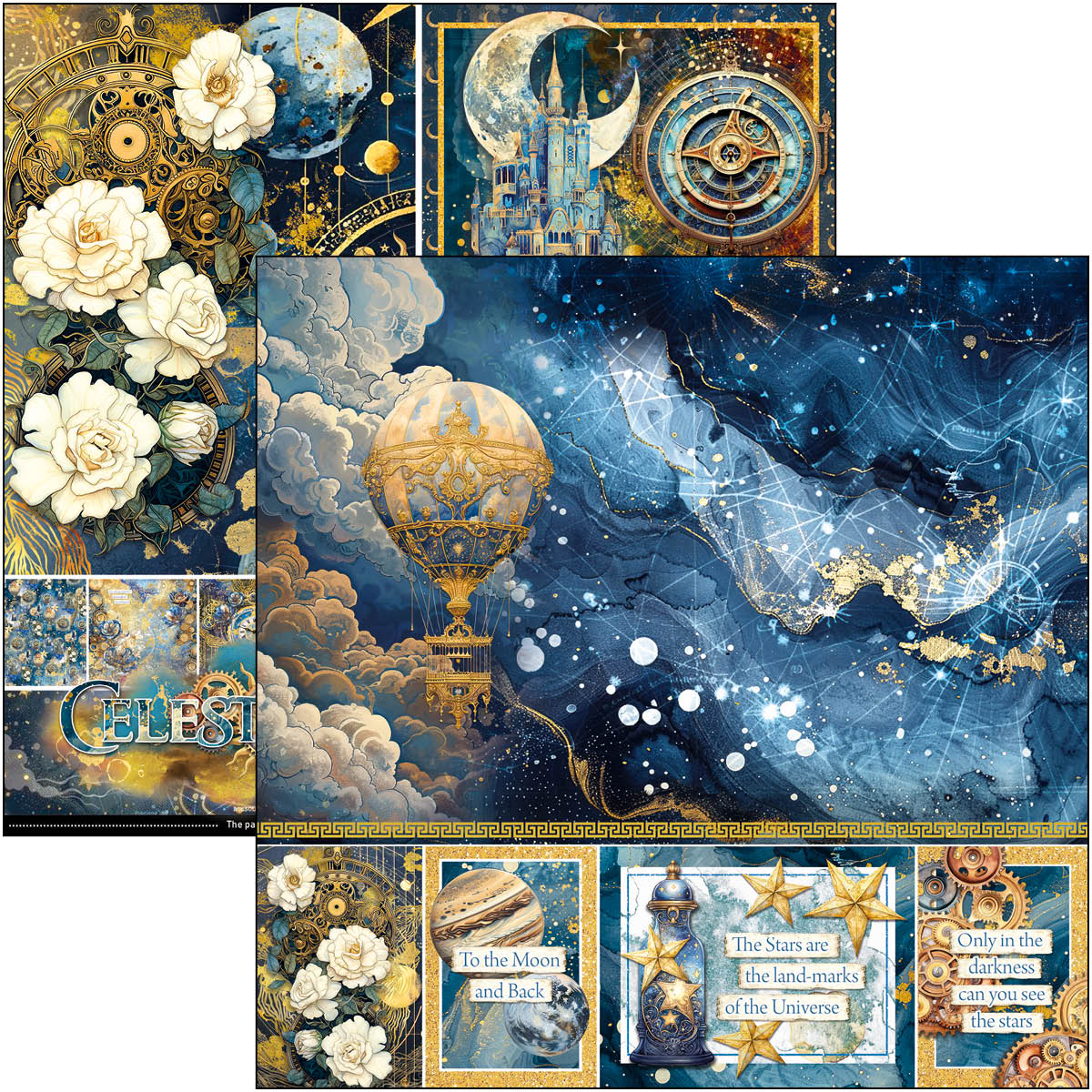 Celestial Pad 8"x8" 12/Pkg