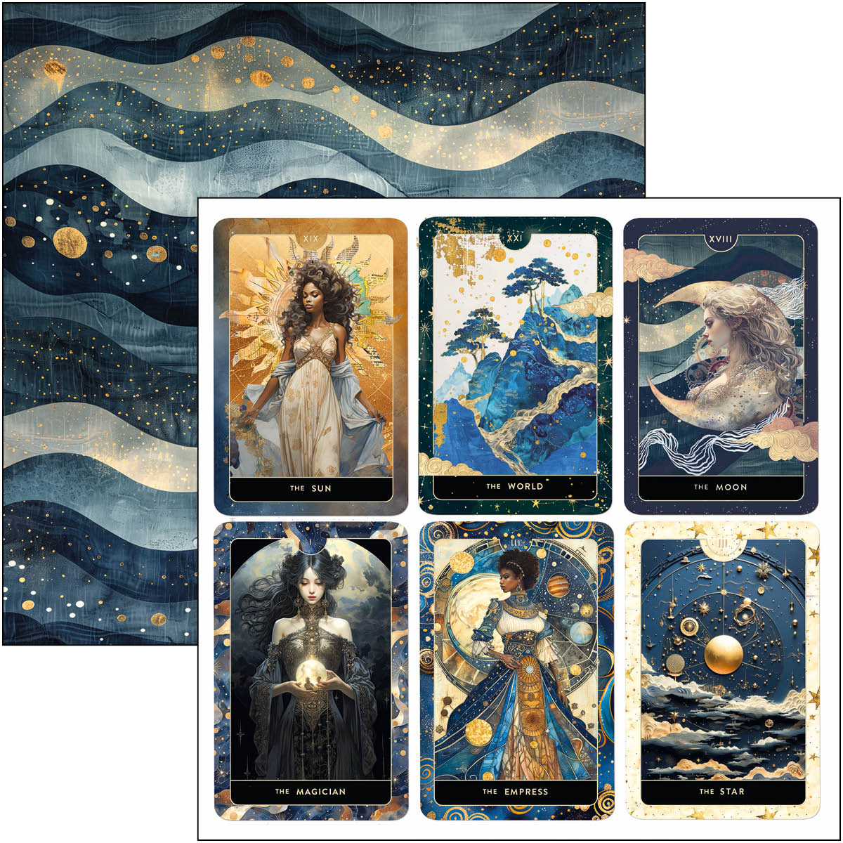 Celestial Pad 8"x8" 12/Pkg