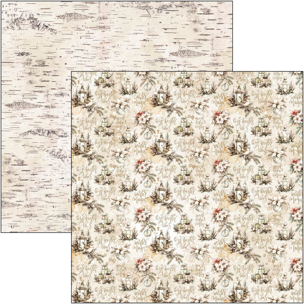 Winter Season Pad 8"x8" 12/Pkg