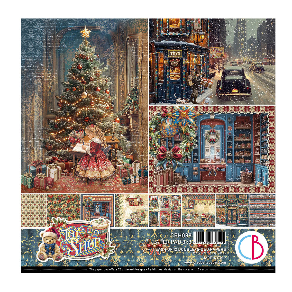 Toy Shop Pad 8"x8" 12/Pkg