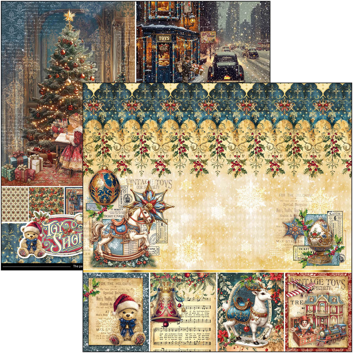 Toy Shop Pad 8"x8" 12/Pkg