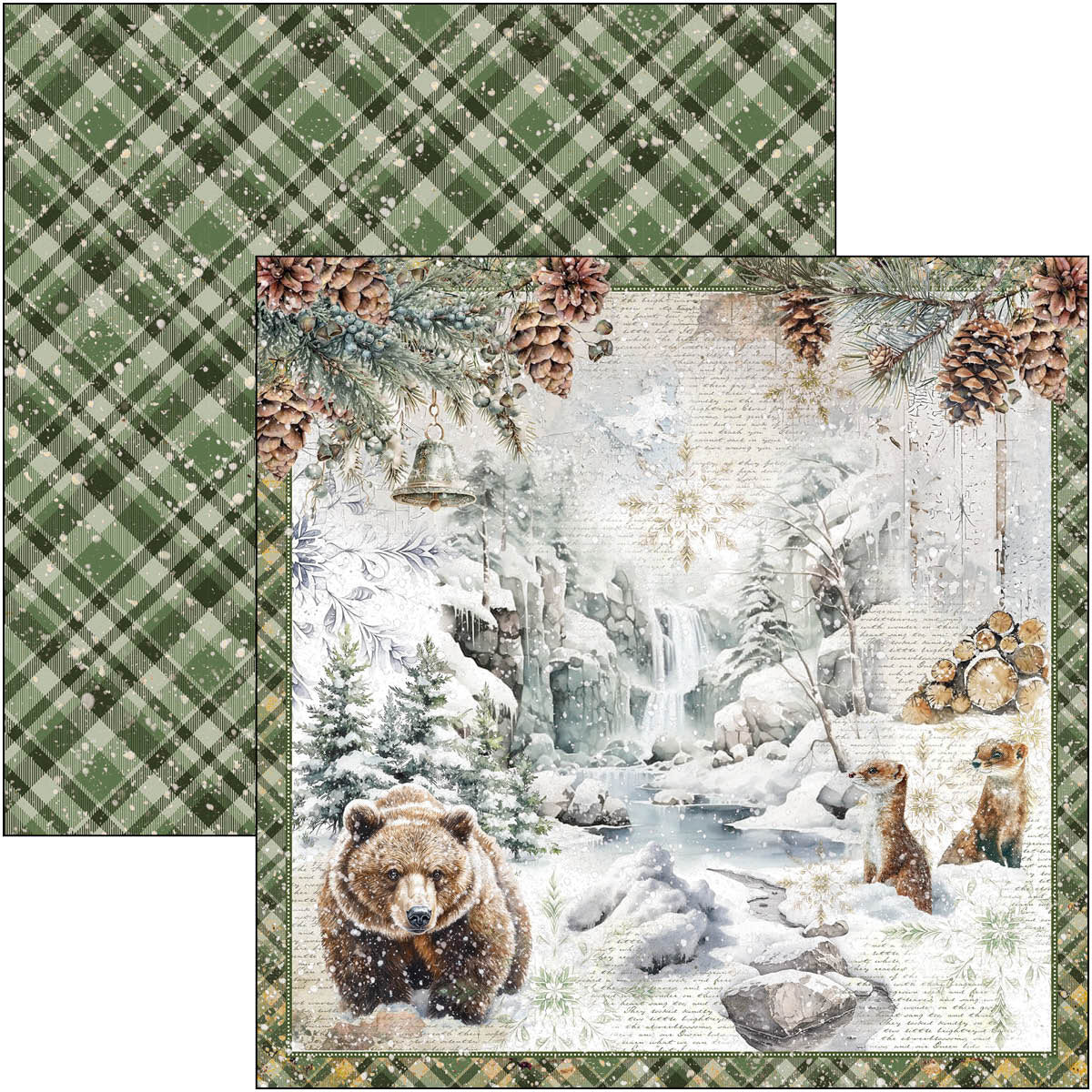 Forest Tales Pad 8"x8" 12/Pkg