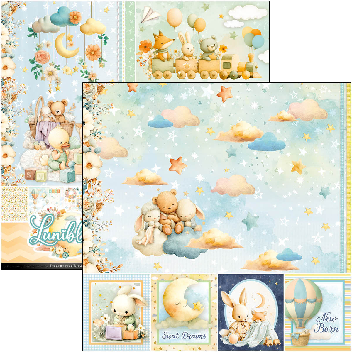 Lunibloom Pad 8"x8" 12/Pkg