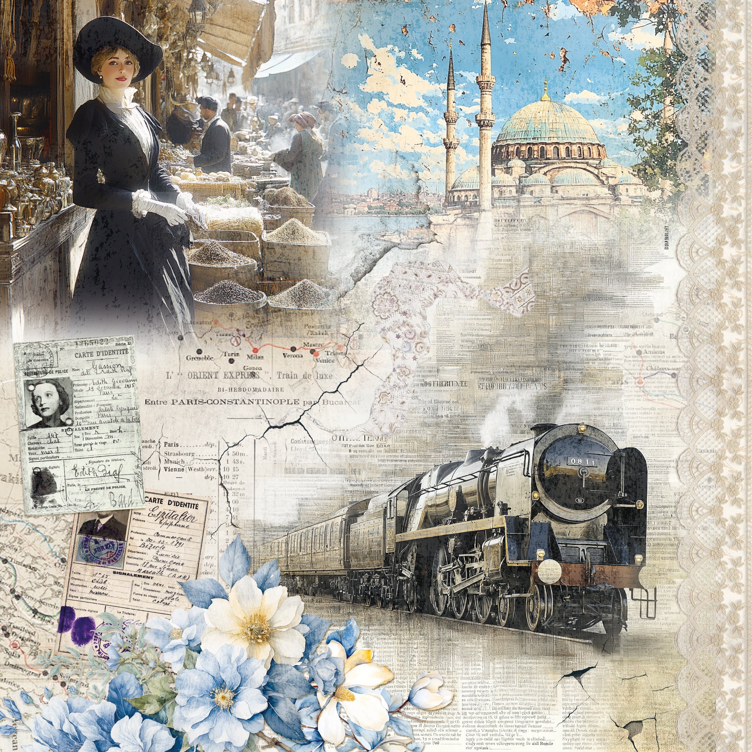 Eastern Journey Pad 8"x8" 12/Pkg