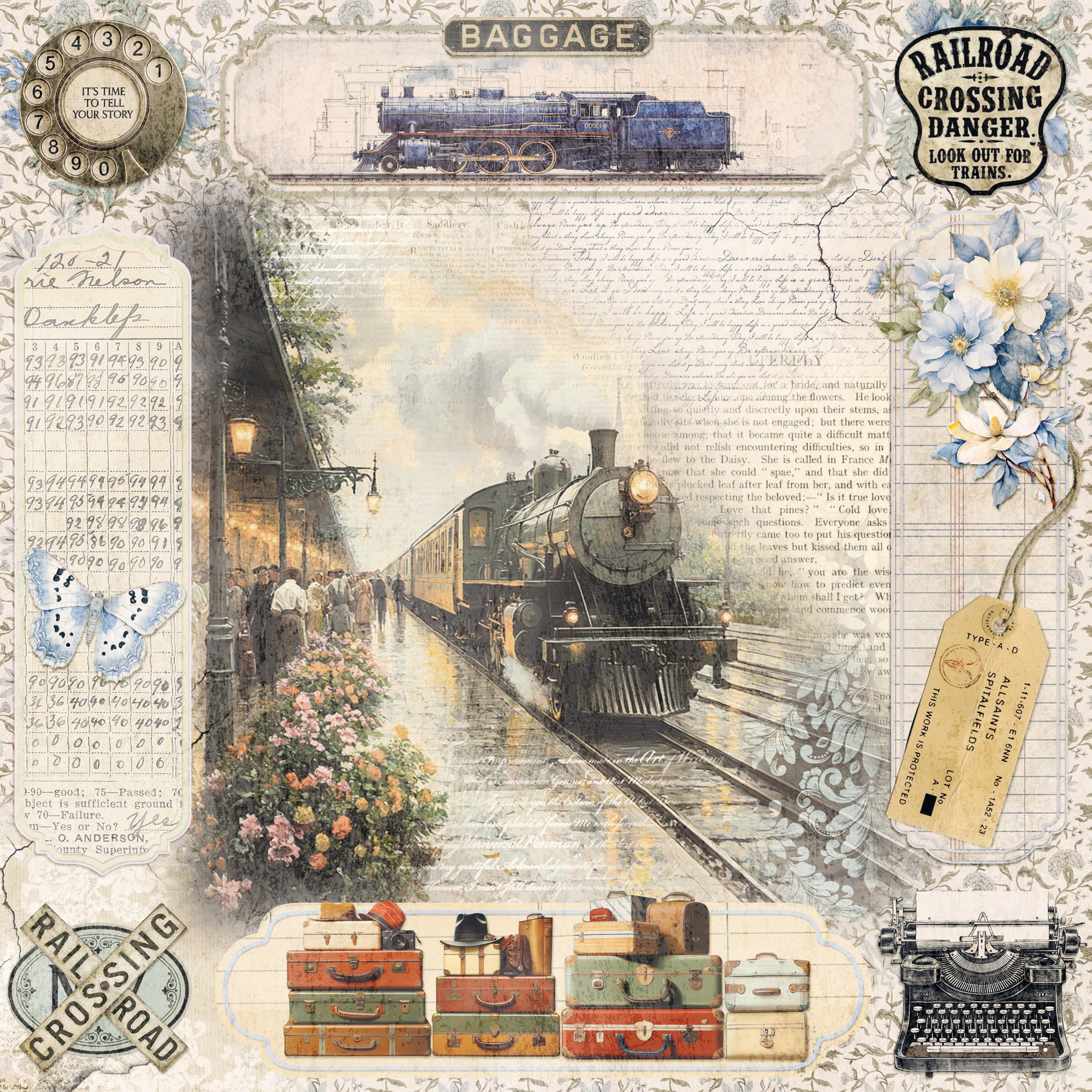Eastern Journey Pad 8"x8" 12/Pkg