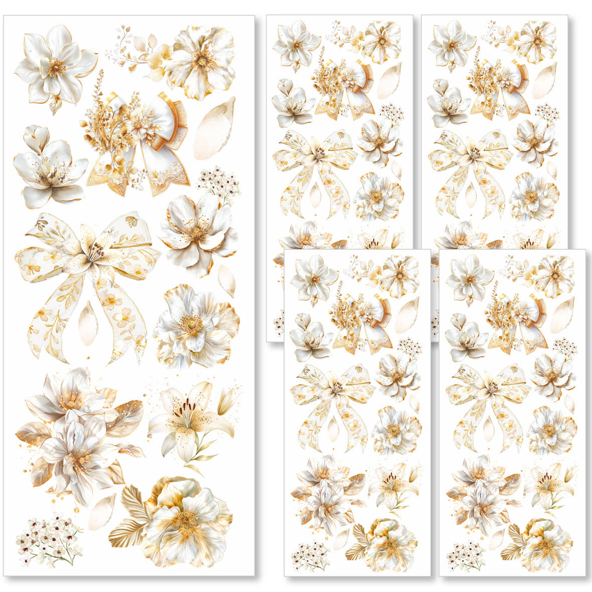 Blessing Day Transparent Adhesive Sheets 5/Pkg