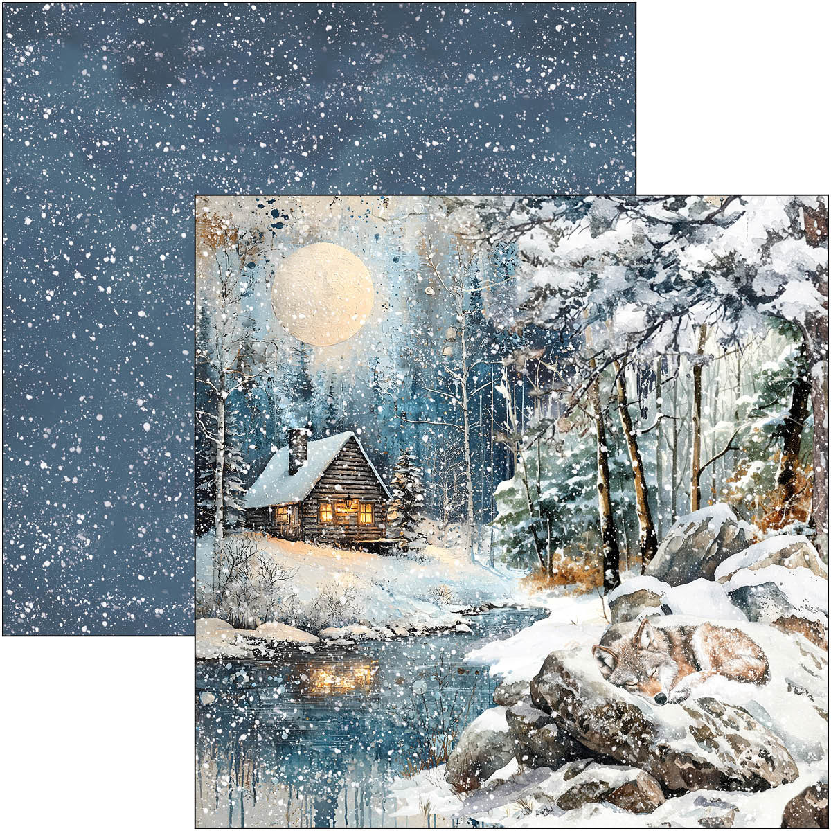 Forest Tales Paper Pad 12"x12" 12/Pkg