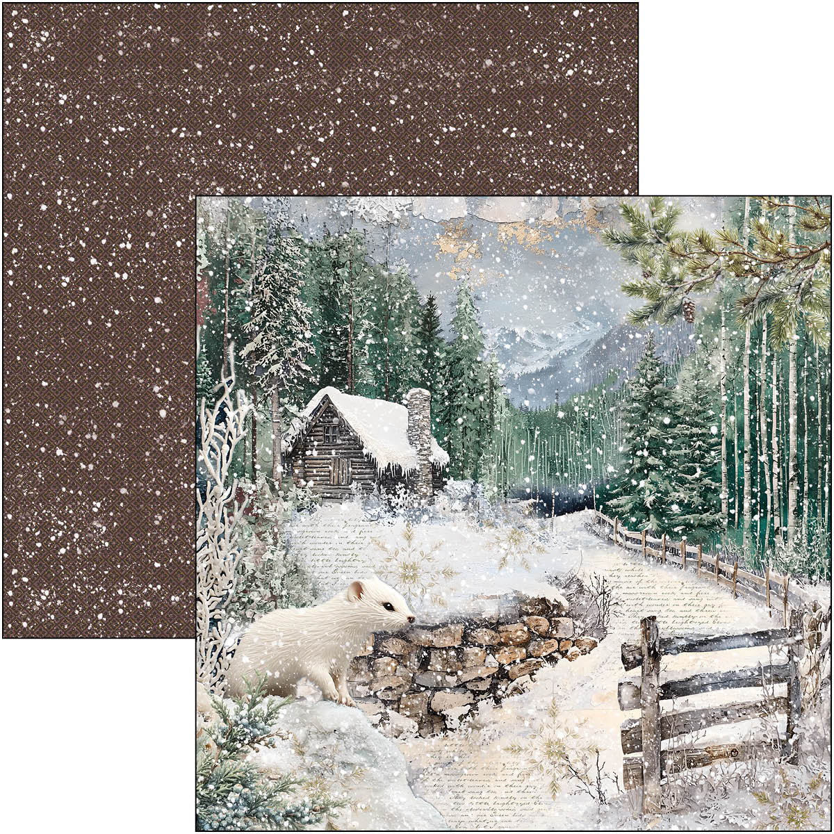 Forest Tales Paper Pad 12"x12" 12/Pkg