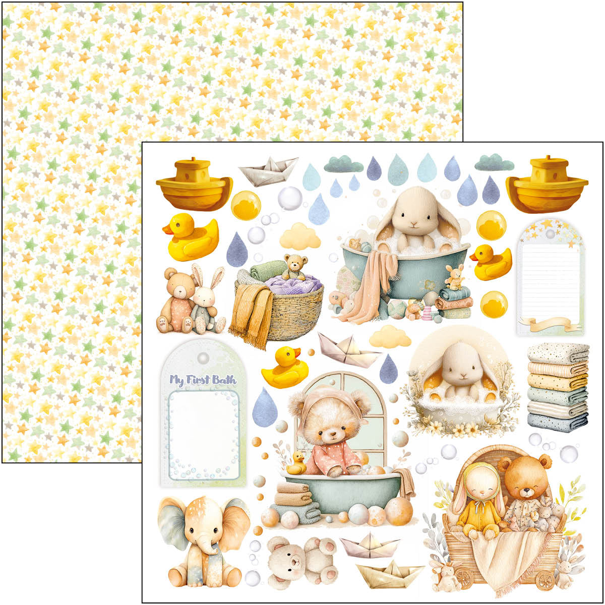 Lunibloom Paper Pad 12"x12" 12/Pkg