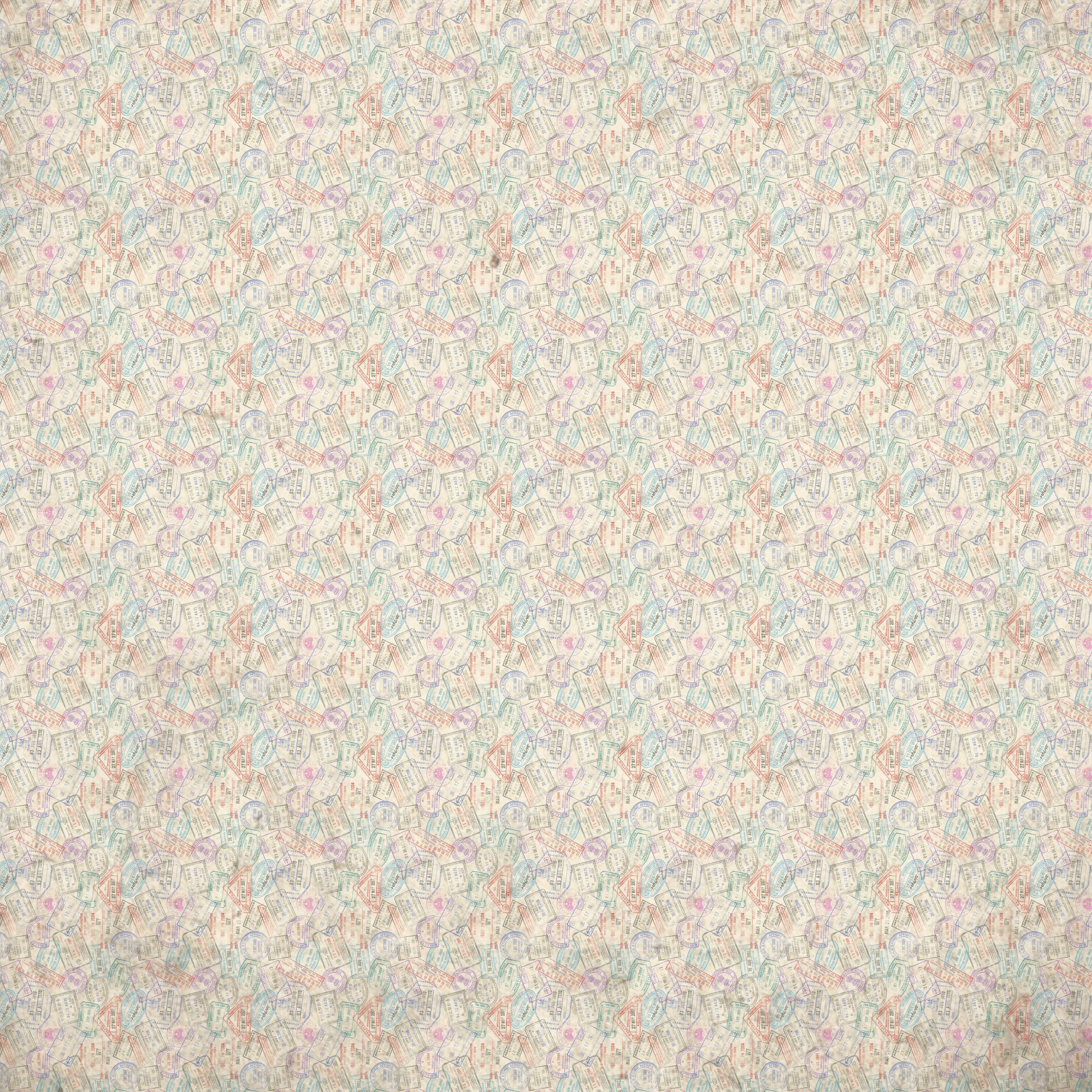 Eastern Journey Paper Pad 12"x12" 12/Pkg